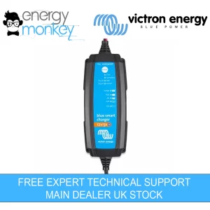 Victron Blue Smart IP65s Charger 12/5(1) 230V CEE 7/16 (BPC120533034R) - BLUETOOTH