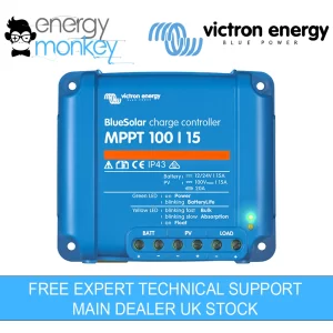 Victron BlueSolar MPPT 100/15 - NON BLUETOOTH - (SCC010015200R)