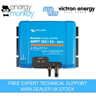 Victron BlueSolar MPPT 150/45-MC4 - NON BLUETOOTH -(SCC010045300)