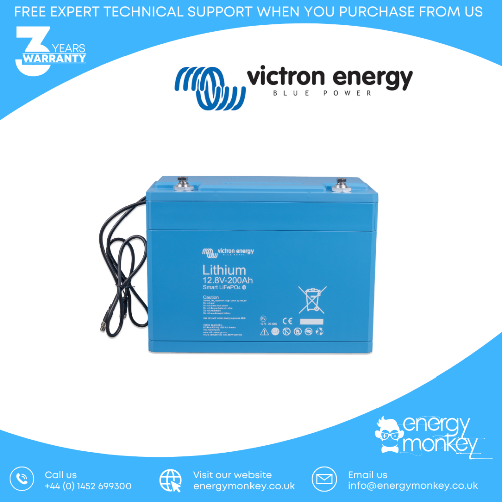 LiFePO4 Battery 12,8V/200Ah Smart