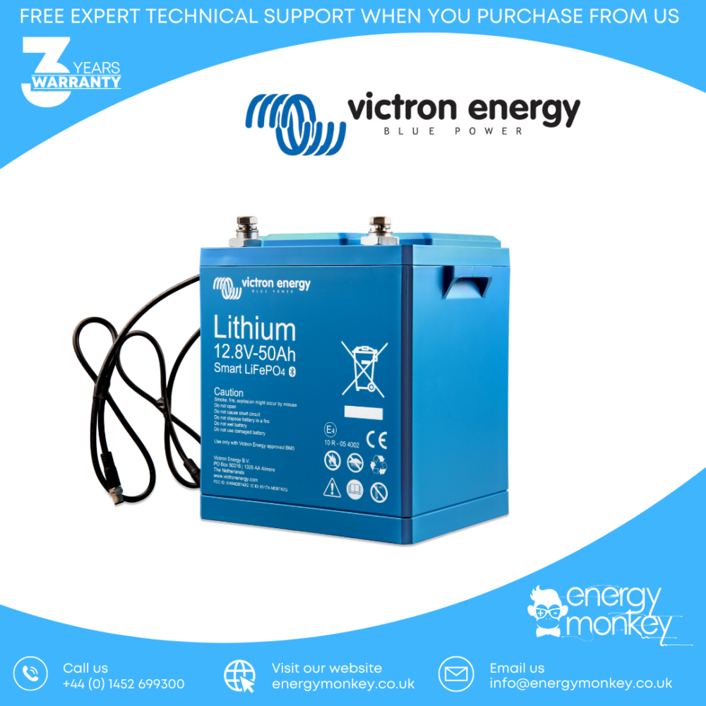 LiFePO4 Battery 12,8V/50Ah Smart