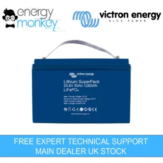 Lithium SuperPack 25.6V 50Ah 1280Wh front