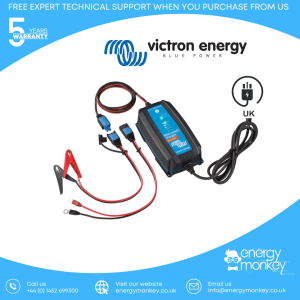 Victron Blue Smart IP65 Charger 12/10(1) 230V UK Retail