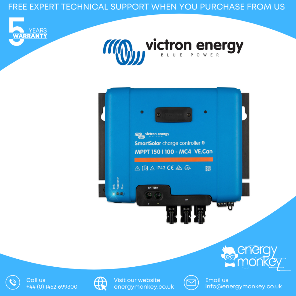 SmartSolar MPPT 150/100-MC4 VE.Can