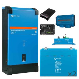 Victron Camper Conversion Kit 2x 200Ah LiFePo4 Batteries