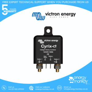 Victron Cyrix-ct 12/24V-120A intelligent battery combiner