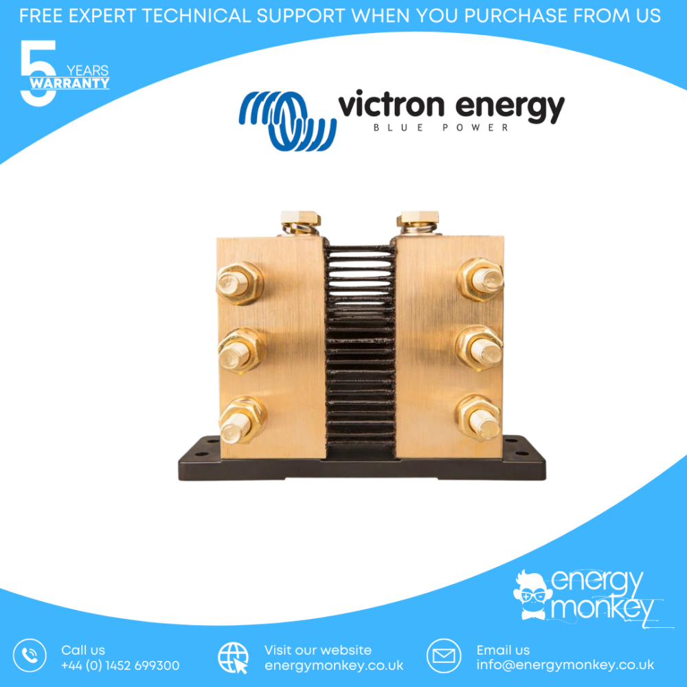 Victron Shunt 6000A/50mV-0,5 /5xM10