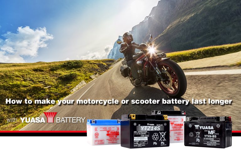How to make your motorcycle or scooter battery last longer