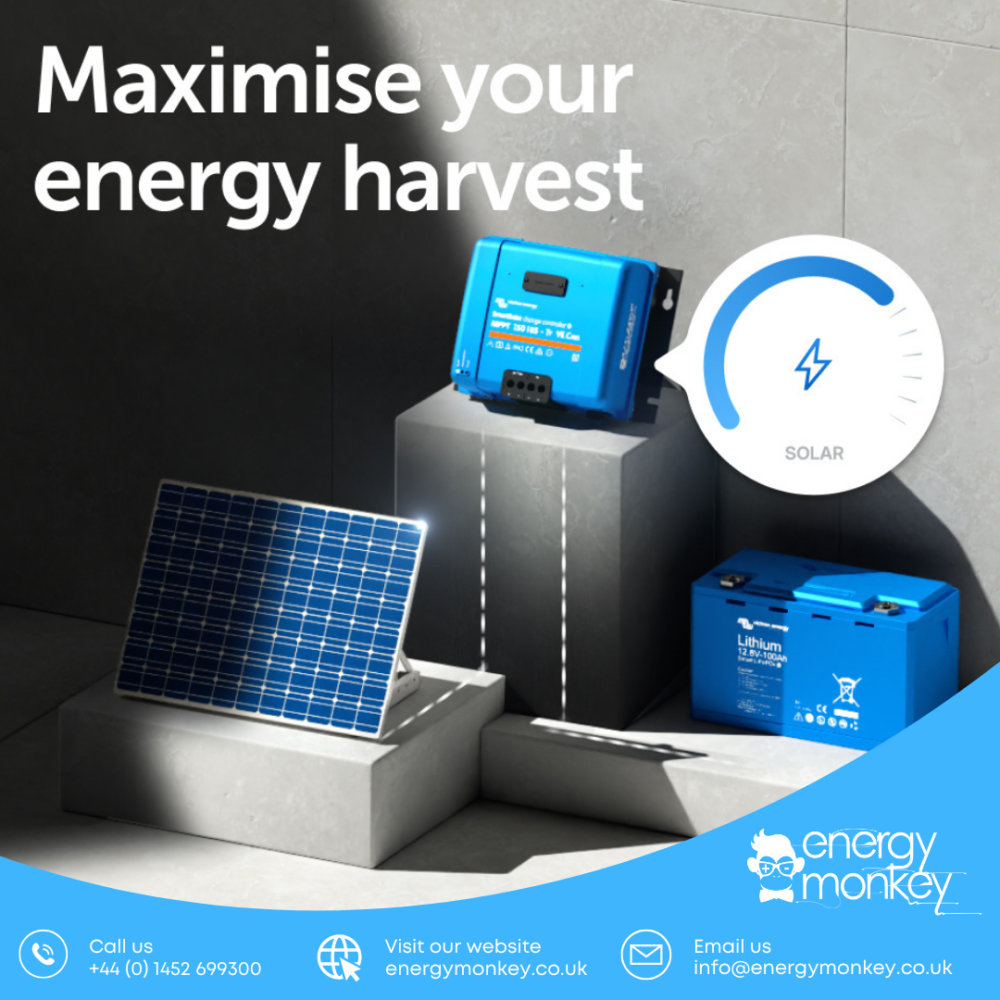 Alternative view of Victron SmartSolar MPPT 150/85-Tr VE.Can (SCC115085411) - BLUETOOTH