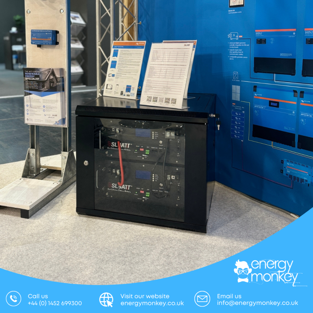 Alternative view of BSLBATT® 51.2V 100Ah 5.12kWh RACK MOUNTED Energy Storage Battery BLACK EDITION (Main UK Dealer)