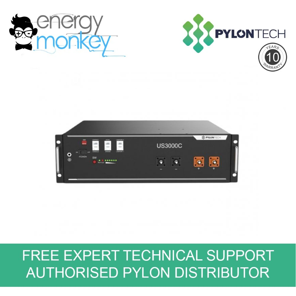 Pylontech US3000C 3.5KWh Lithium Ion Battery