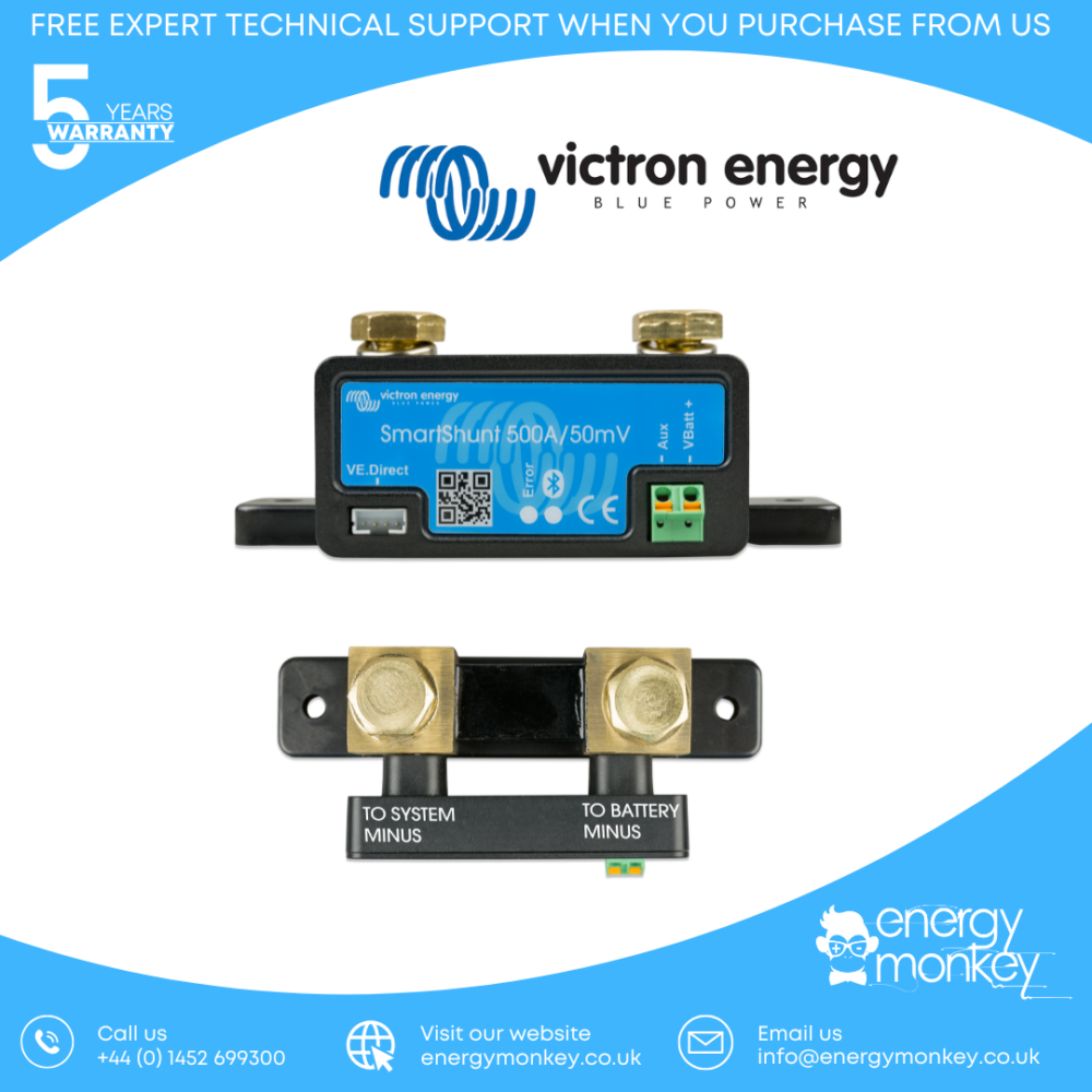 SmartShunt 500A/50mV