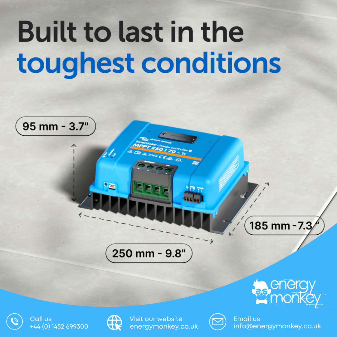 thumbnail image 2 of Victron Energy SmartSolar MPPT 150/70-Tr Charge Controller – SCC115070211, Authorized Dealer, Fast Ship 2 of 5