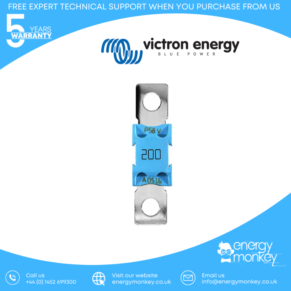 Victron MEGA-fuse 200A/58V for 48V products (1 pc) (CIP137200010)