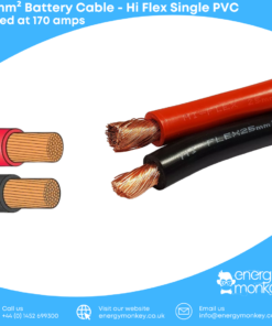 Battery Cable - Hi Flex Single PVC - 25mm²