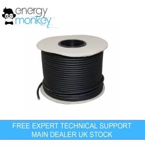 Solar PV Cable - 6mm² (10 metres continuous length)