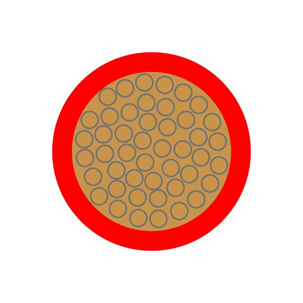 Battery Cable Hi Flex Single PVC Red