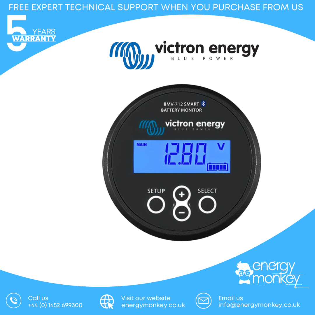 Victron Battery Monitor BMV-712 BLACK Smart