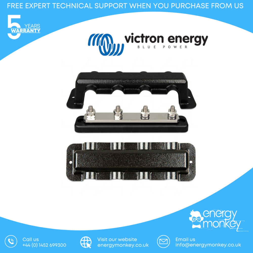 Victron Busbar 250A 4P +cover