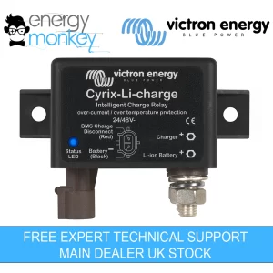 Victron Cyrix Li charge 24 48V 120A intelligent charge relay CYR020120430