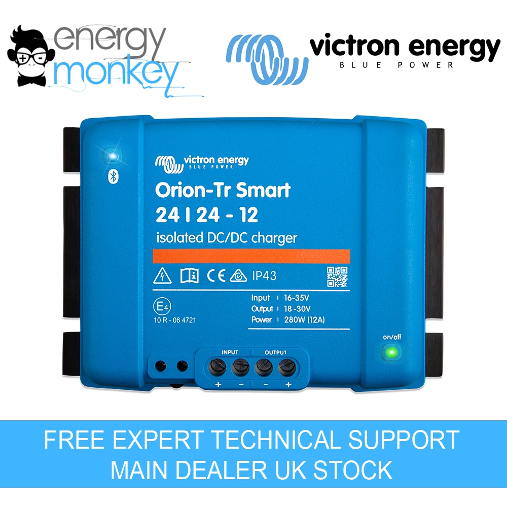 Victron Orion Tr Smart 24 24 12A 280W Isolated DC DC charger