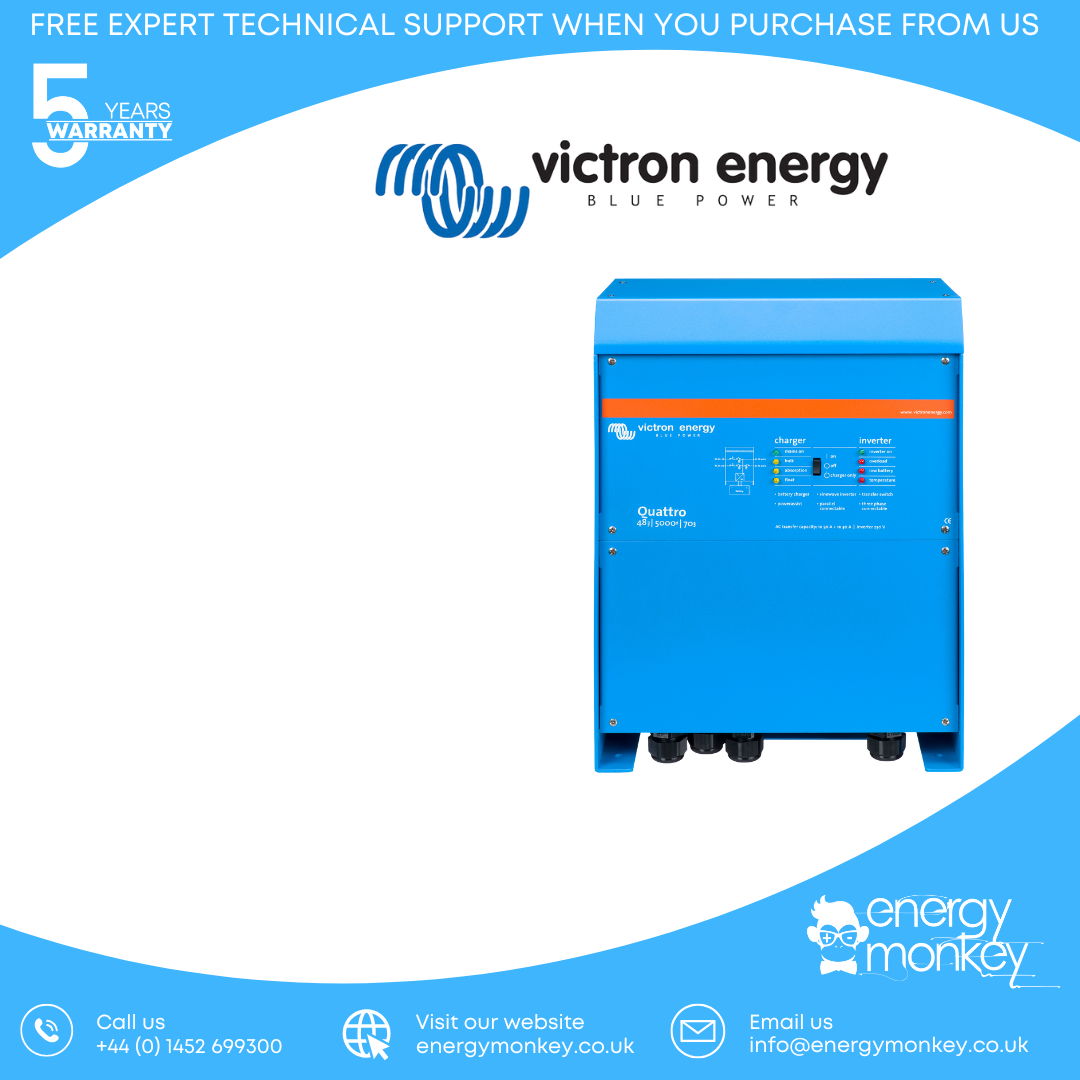 Victron Quattro 48/5000/70-100/100 120V VE.Bus