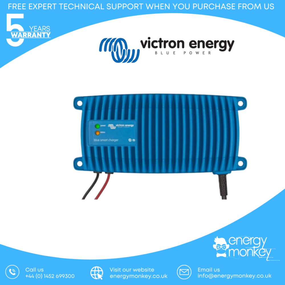 Victron Blue Smart IP67 Charger 12/7(1) 120V NEMA 5-15
