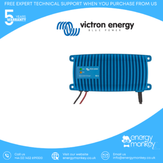 Victron Blue Smart IP67 Charger 24/12(1)120V NEMA5-15 (BPC241247106)