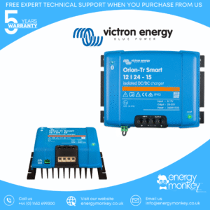 Victron Orion-Tr Smart 12/24-15A (360W) Isolated DC-DC charger