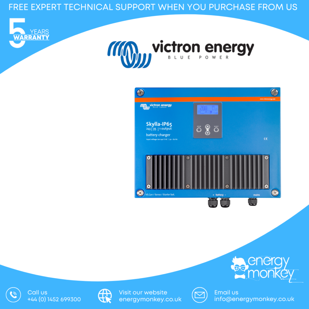 Victron Skylla-IP65 24/35(1+1) 120-240V (SKY024035000)
