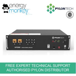 PYLONTECH UP2500 Lithium 2.5kWh 24v LiFePo4 Battery