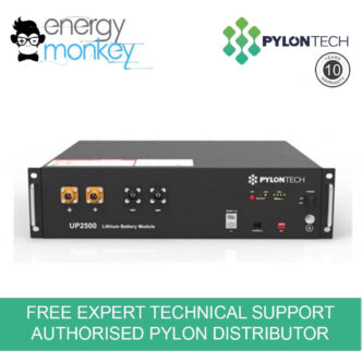 PYLONTECH UP2500 Lithium 2.5kWh 24v LiFePo4 Battery