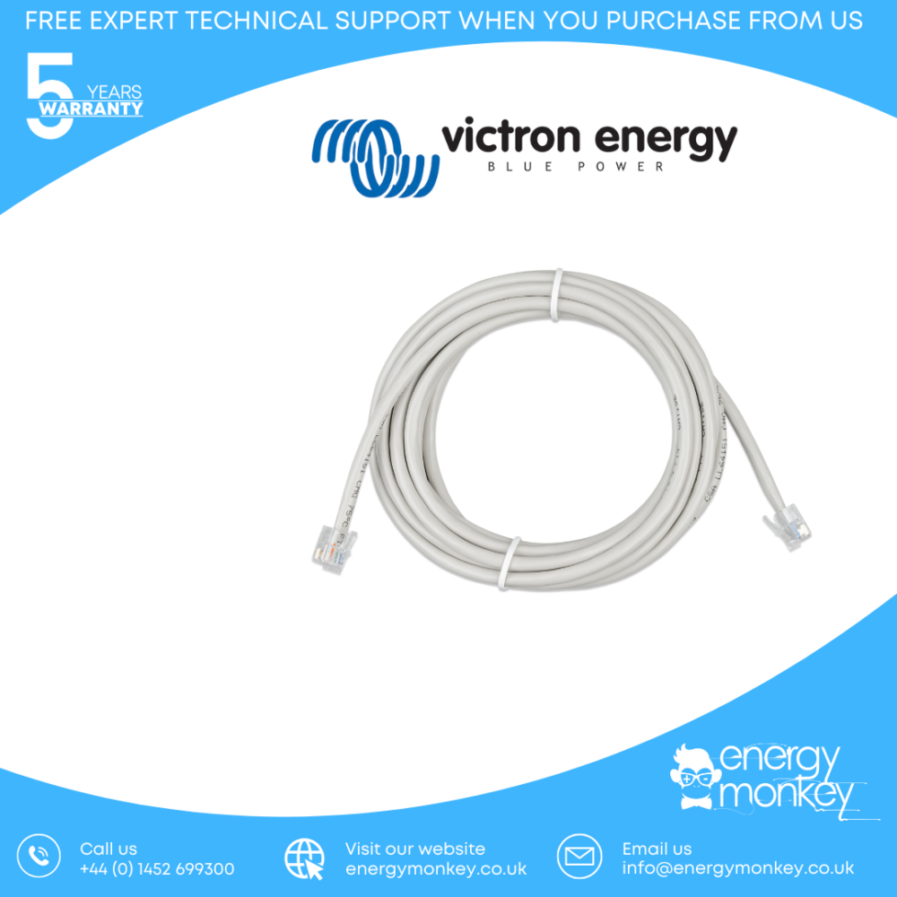 Victron RJ12 UTP Cable 5m