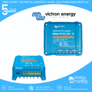 Victron Orion-Tr 24/24-5A (120W) Isolated DC-DC Converter