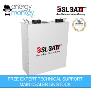 BSL Battery 51.2V 100Ah 5.12kWh Energy Storage Battery bottom view