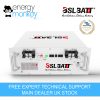 BSL Battery 51.2V 100Ah 5.12kWh Energy Storage Battery front view