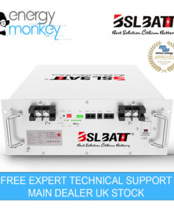 BSL Battery 51.2V 100Ah 5.12kWh Energy Storage Battery front view