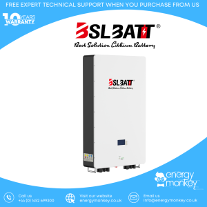 BSLBATT® 51.2V 200Ah 10.24kWh POWERWALL Energy Storage Battery (Main UK Dealer)