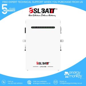 Alternative view of BSLBATT® 51.2V 100Ah 5.12kWh POWERWALL Energy Storage Battery (Main UK Dealer)