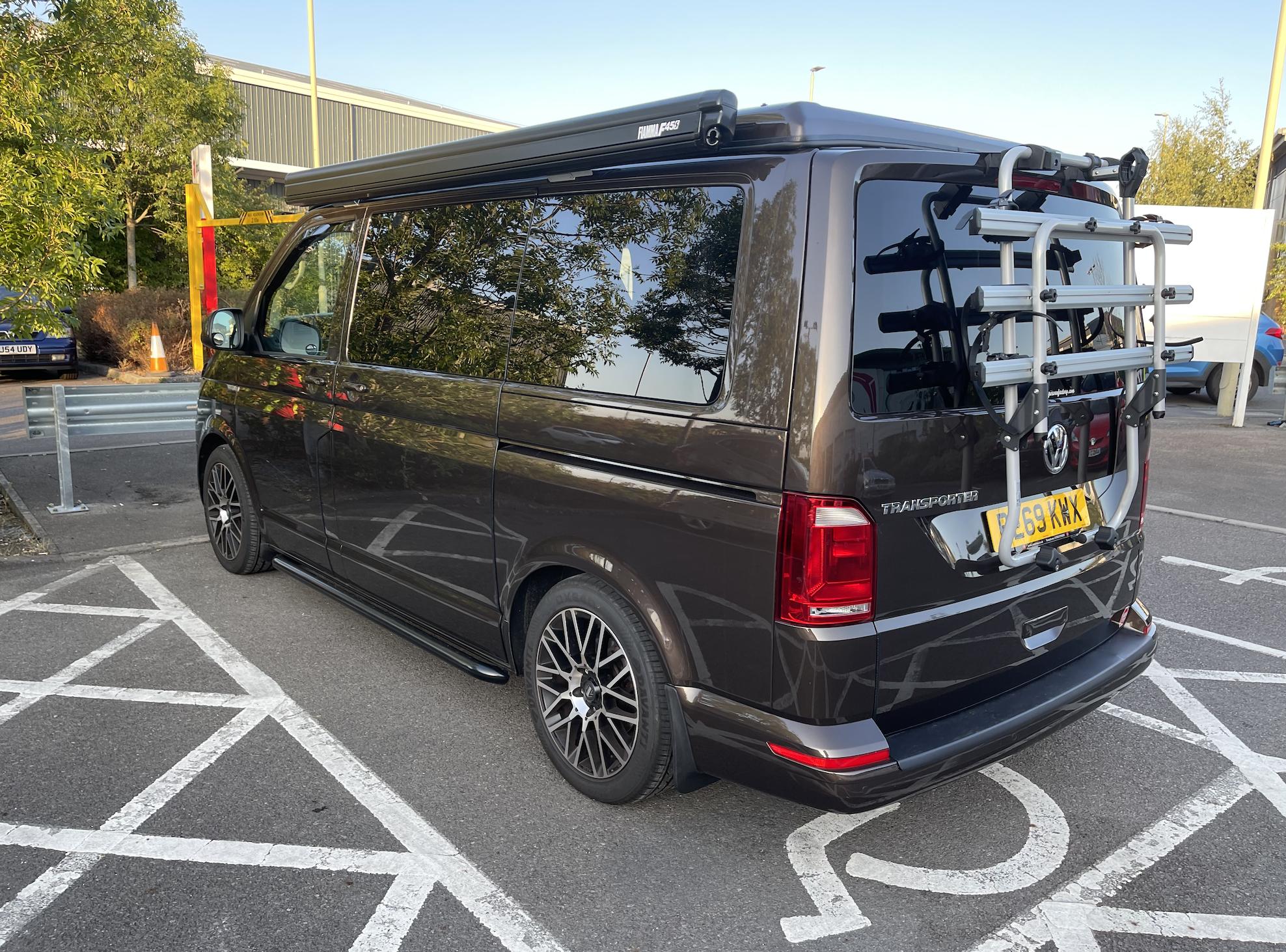 VW Transporter T6 camper with full Victron LiFePo4 install