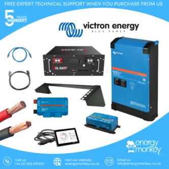 Single Phase Off Grid Battery Storage with BSL - 3kVA