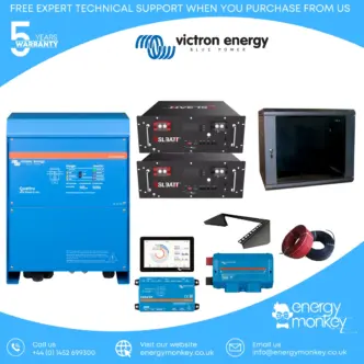 Single Phase Off Grid Battery Storage with BSL – 8kVA