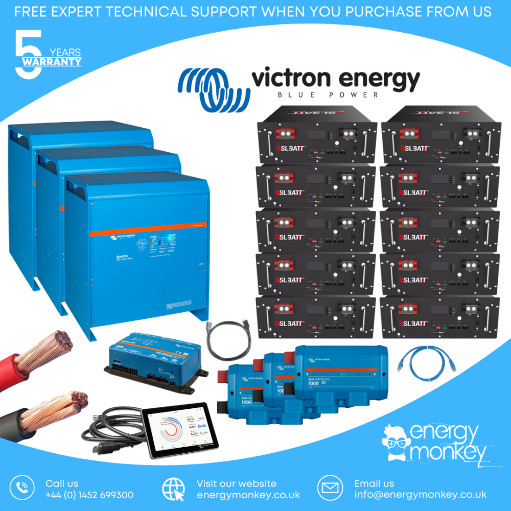 Three Phase Off Grid Battery Storage with BSL - 45kVA