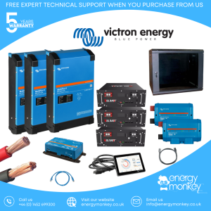 Three Phase Off Grid Battery Storage with BSL - 9kVA