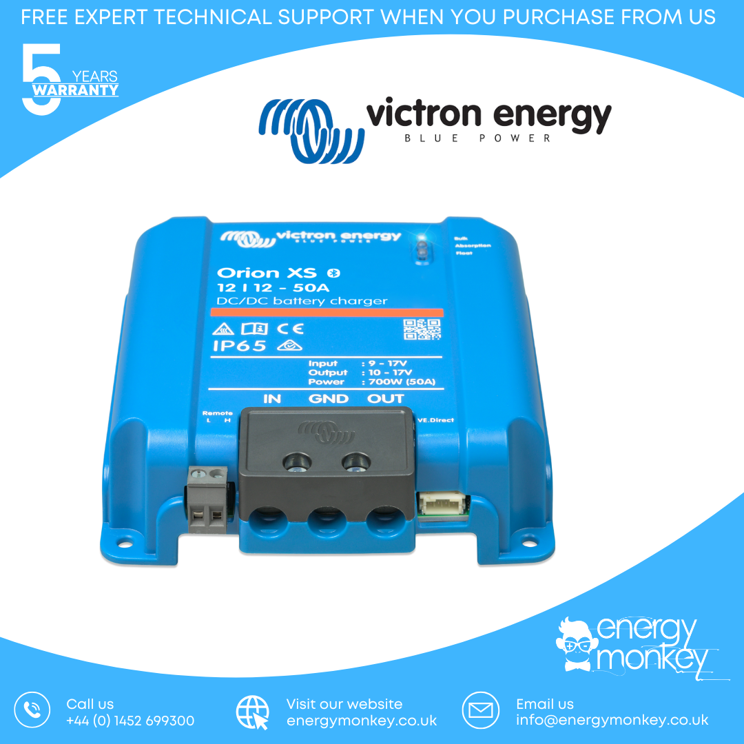 Orion XS 12/12-50A DC-DC battery charger