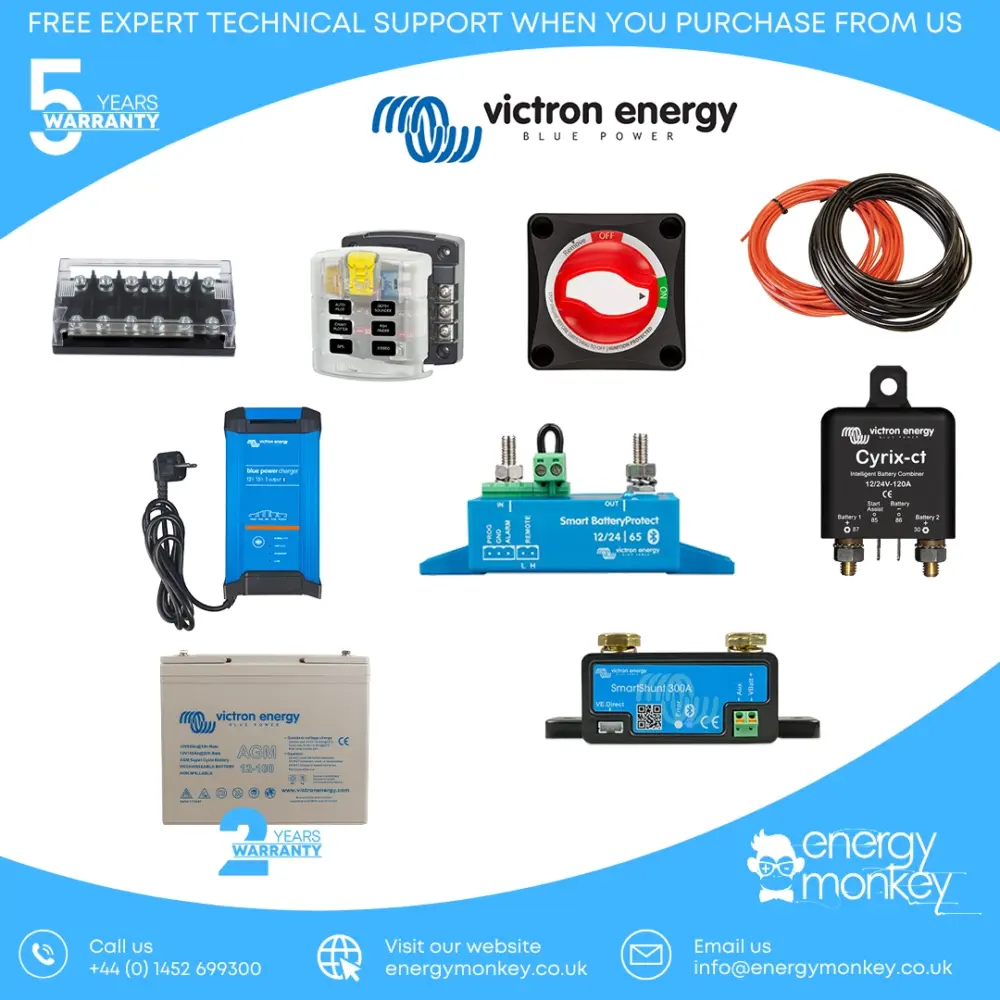 Camper Basic Electrics 12v 100ah AGM