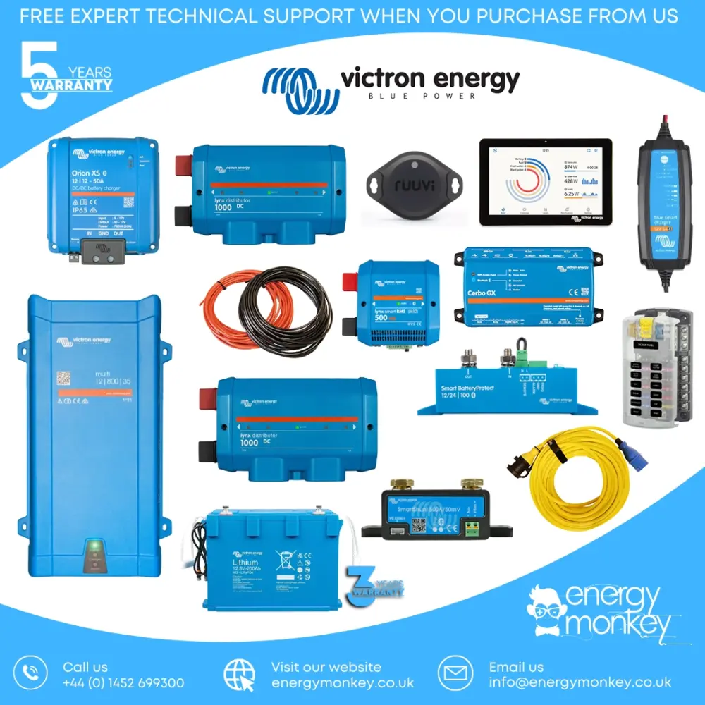 Camper Ultimate Electrics 12v 800VA NG Lithium