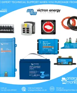 Camper Basic+ Electrics 12v 800VA Lithium SuperPack