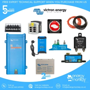 Camper Basic Electrics 12v 800VA AGM