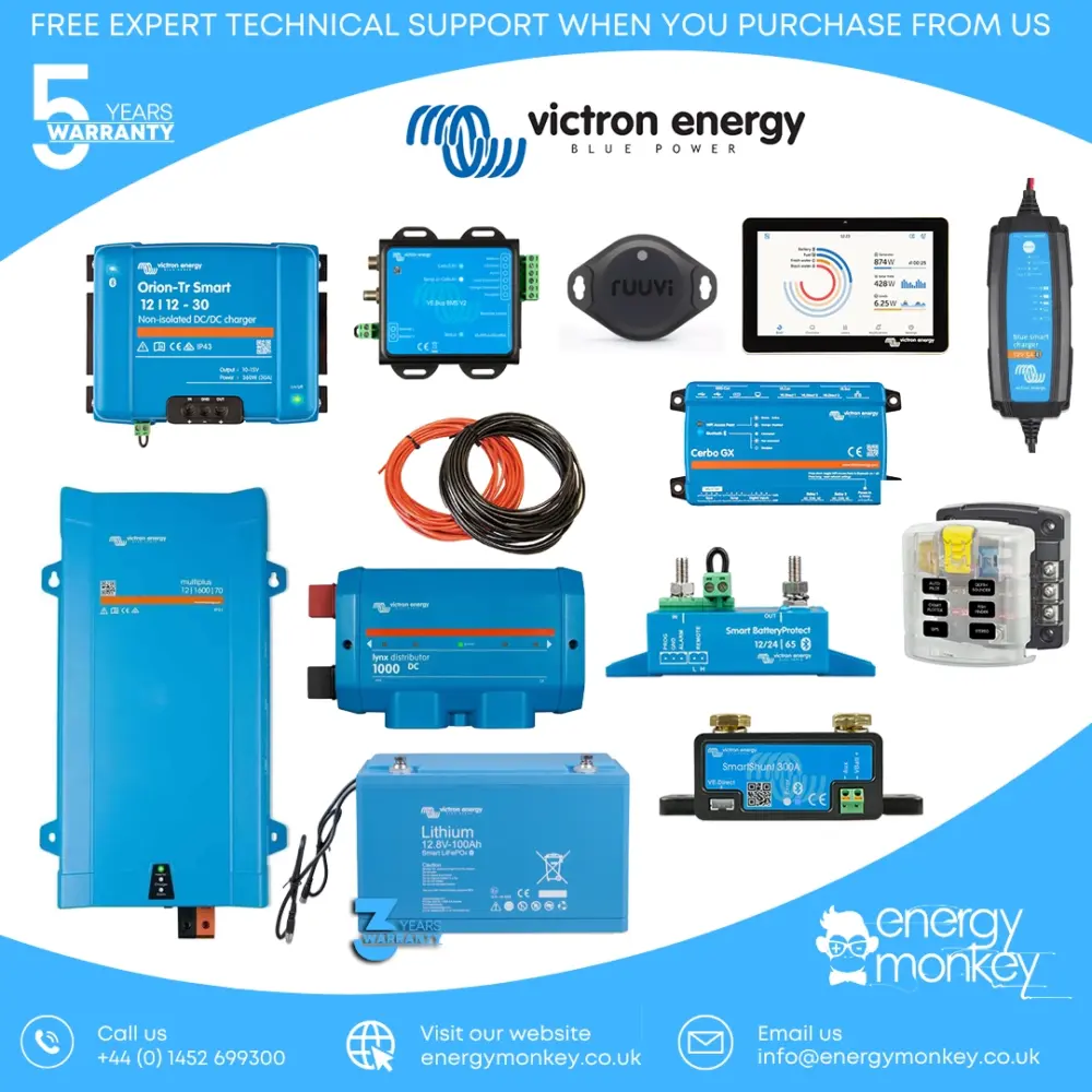 Camper Pro Electrics 12v 1.6kVA Smart Lithium